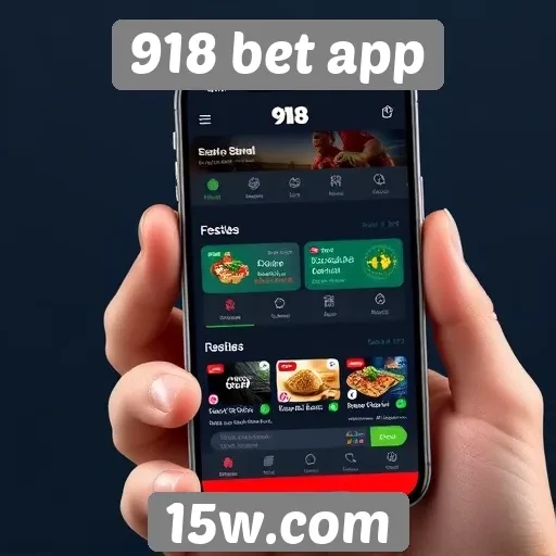 Experiência do usuário no 918 bet app